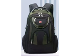 Backpack Large Capacity Expandable Backpack Multifunction USB Charging Business Bag For Laptop Up to 17.6" - Black & Blue